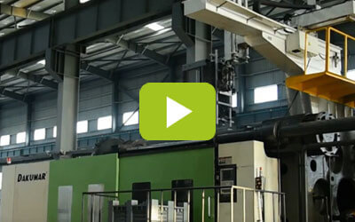 塑料托盘注塑出产视频